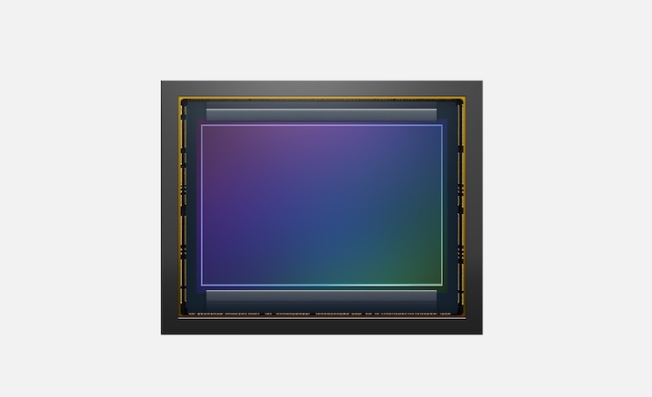 Απεικόνιση ενός αισθητήρα τύπου partially stacked Emor RS CMOS