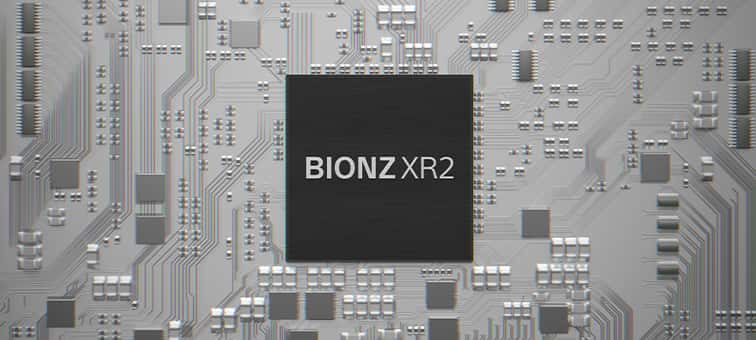Εικόνα της μονάδας επεξεργασίας BIONZ XR με τεχνητή νοημοσύνη.